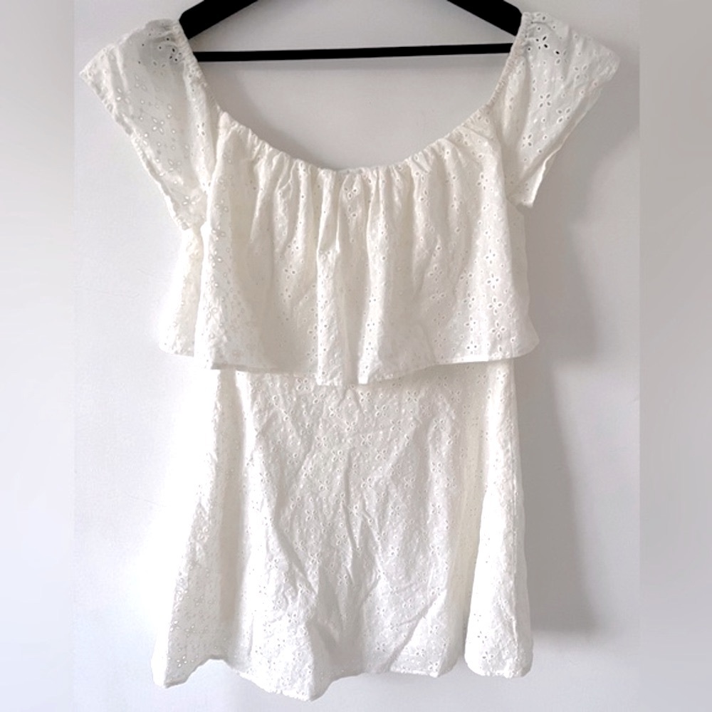 Tobi White Eyelet summer dress